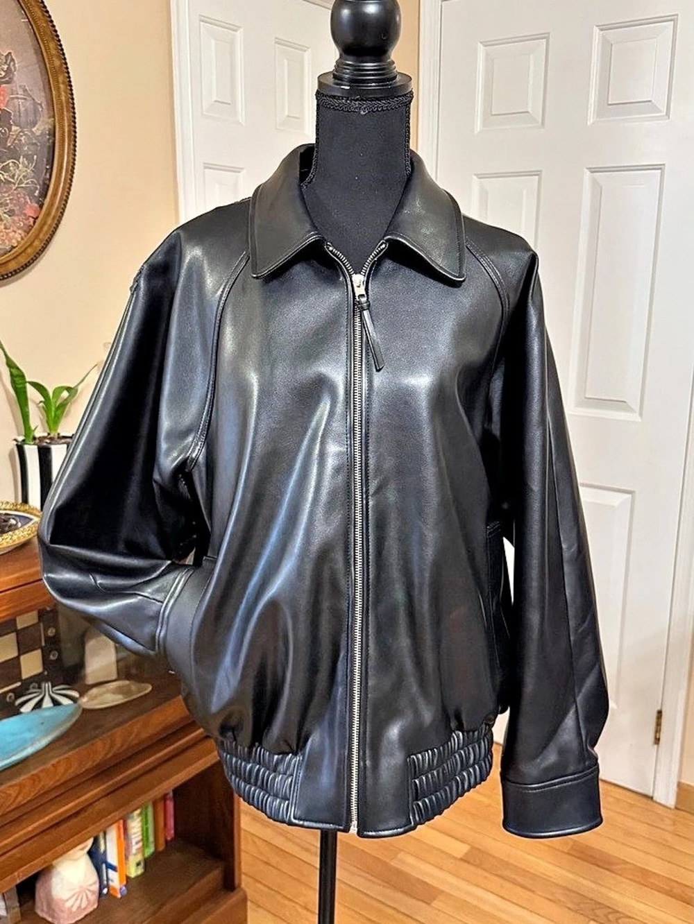 Wilfred Falcon Jacket Black Leather Jacket Medium
